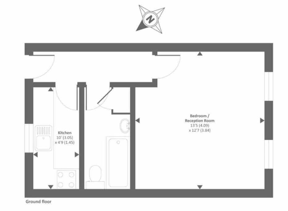 Exclusive Flat In Oxford Centre With Ac Exterior foto